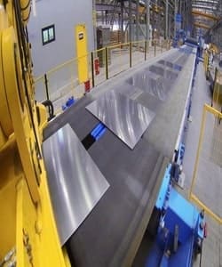 Automated HR and CR Coil Cut to Length Sheet Line Processing